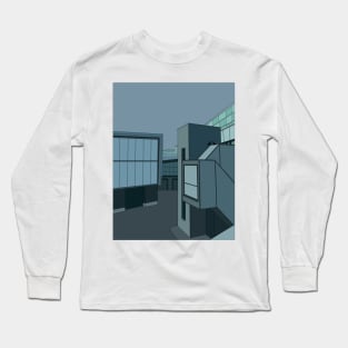 Airport Pigeons Long Sleeve T-Shirt